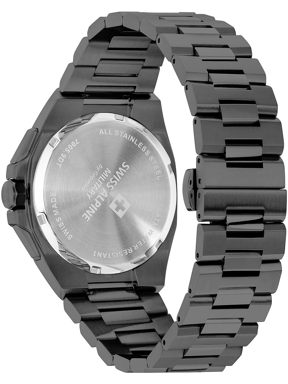 SWISS ALPINE MILITARY 7005-9175 Chronograph Armbanduhr 46 mm ansicht-3
