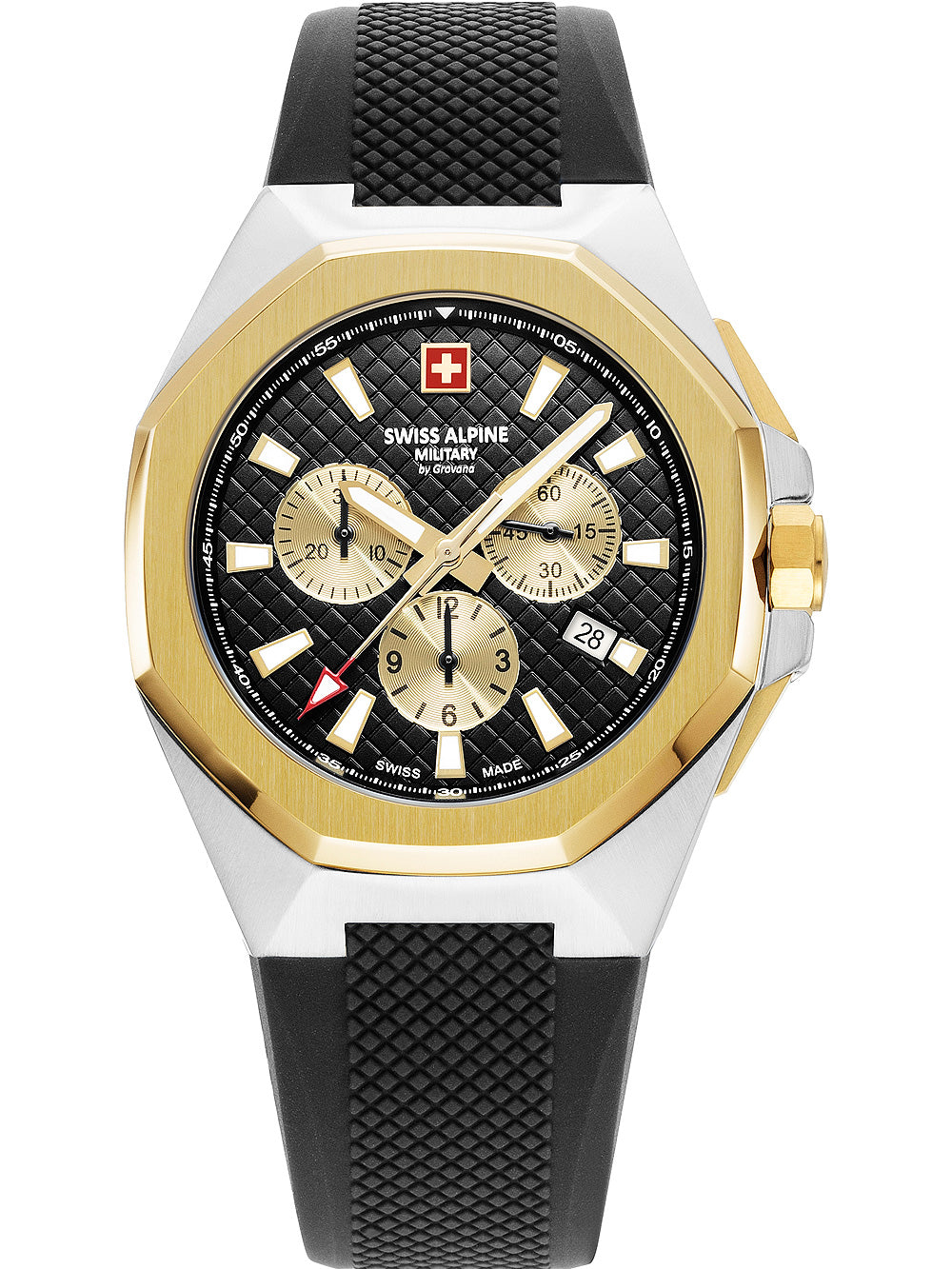 SWISS ALPINE MILITARY 7005-9847 Chronograph Armbanduhr 46 mm