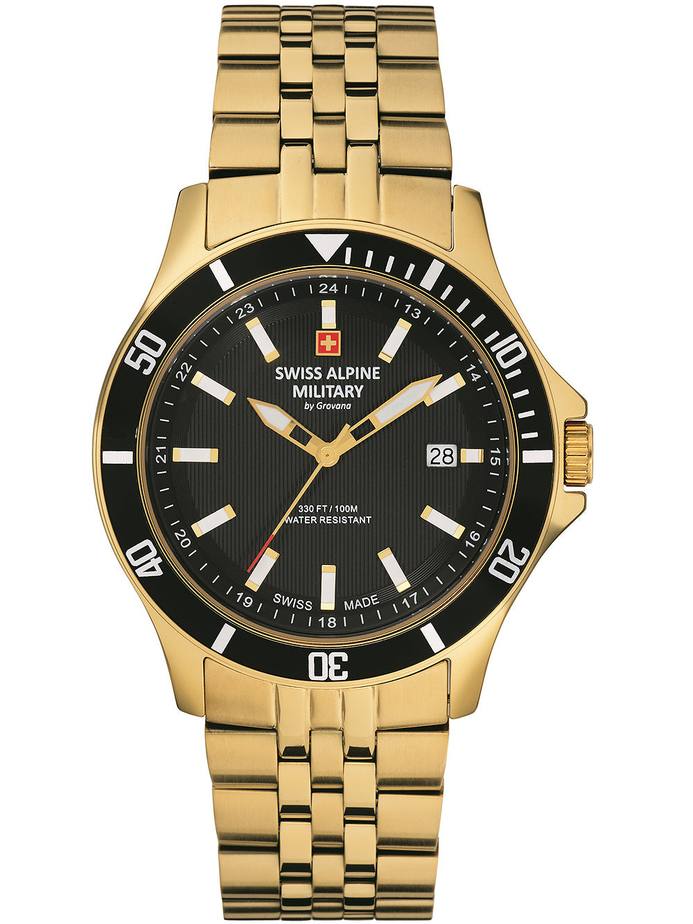 SWISS ALPINE MILITARY 7022-1117 Analoguhr Armbanduhr 46 mm