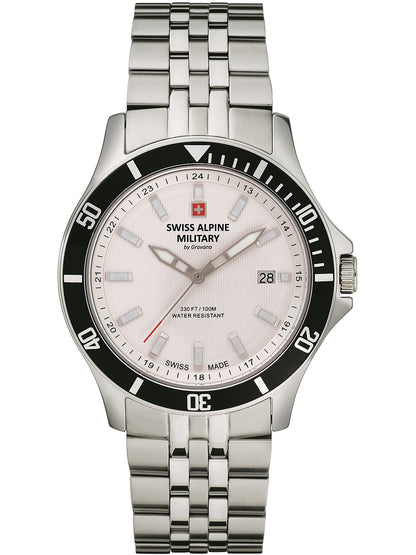 SWISS ALPINE MILITARY 7022-1132 Analoguhr Armbanduhr 46 mm