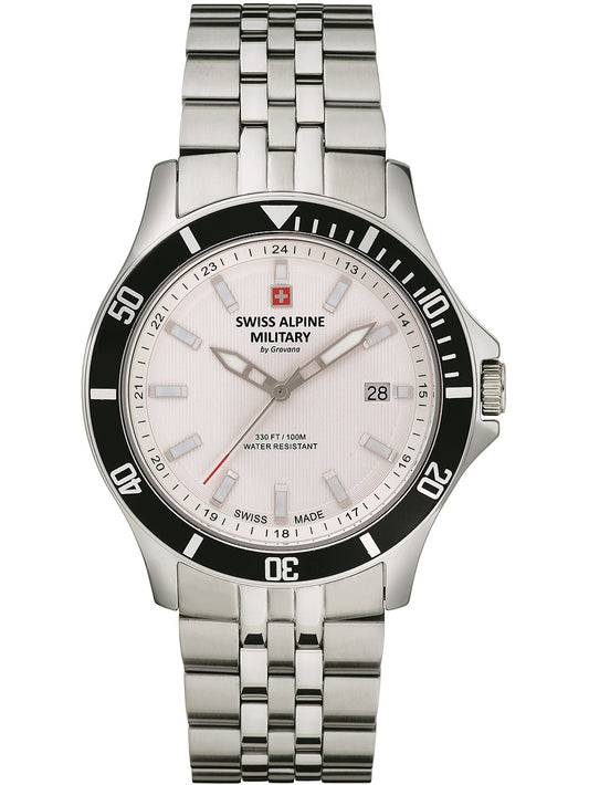 SWISS ALPINE MILITARY 7022-1132 Analoguhr Armbanduhr 46 mm