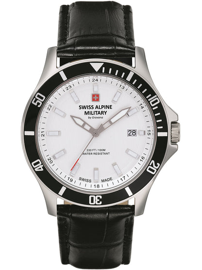 SWISS ALPINE MILITARY 7022-1532 Analoguhr Armbanduhr 46 mm