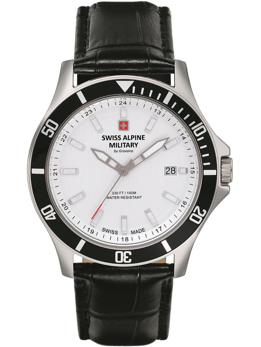 SWISS ALPINE MILITARY 7022-1532 Analoguhr Armbanduhr 46 mm