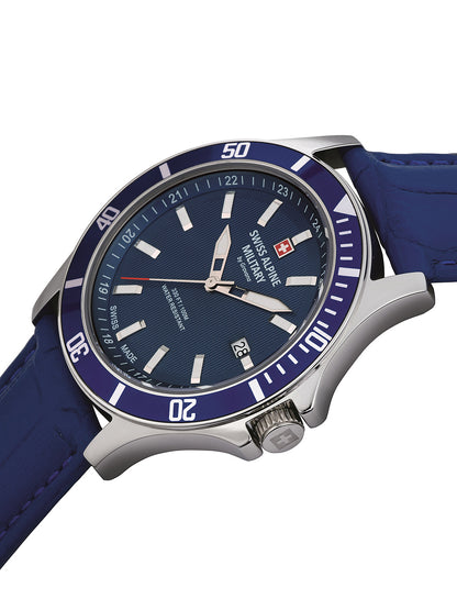 SWISS ALPINE MILITARY 7022-1535 Analoguhr Armbanduhr 46 mm ansicht-2