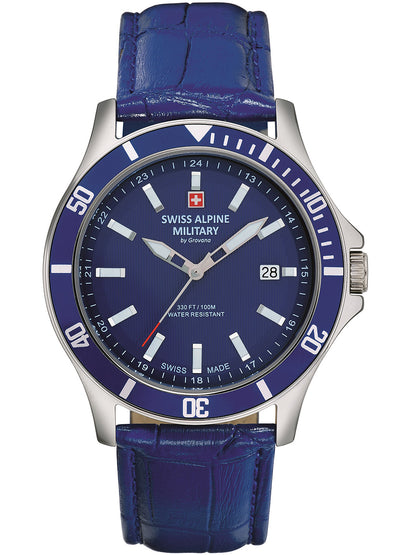 SWISS ALPINE MILITARY 7022-1535 Analoguhr Armbanduhr 46 mm