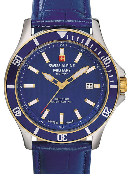 SWISS ALPINE MILITARY 7022-1545 Analoguhr Armbanduhr 46 mm ansicht-3