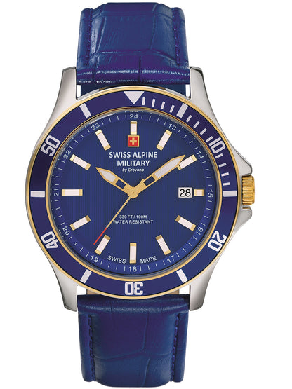 SWISS ALPINE MILITARY 7022-1545 Analoguhr Armbanduhr 46 mm