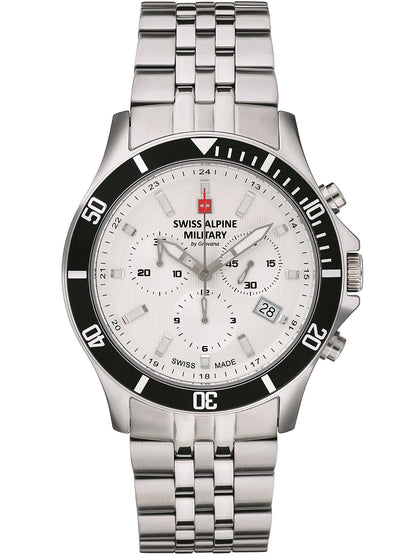 SWISS ALPINE MILITARY 7022-9132 Chronograph Armbanduhr 46 mm