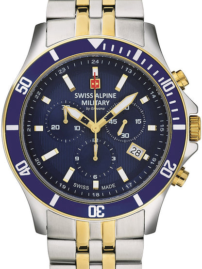 SWISS ALPINE MILITARY 7022-9145 Chronograph Armbanduhr 46 mm ansicht-3