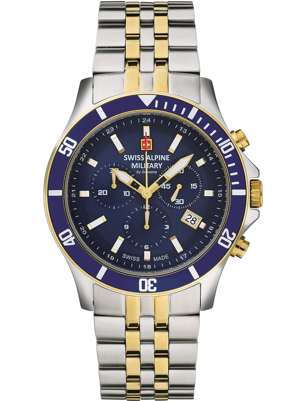 SWISS ALPINE MILITARY 7022-9145 Chronograph Armbanduhr 46 mm