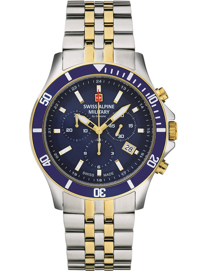 SWISS ALPINE MILITARY 7022-9145 Chronograph Armbanduhr 46 mm