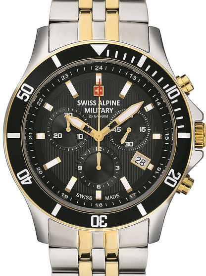SWISS ALPINE MILITARY 7022-9147 Chronograph Armbanduhr 46 mm ansicht-3