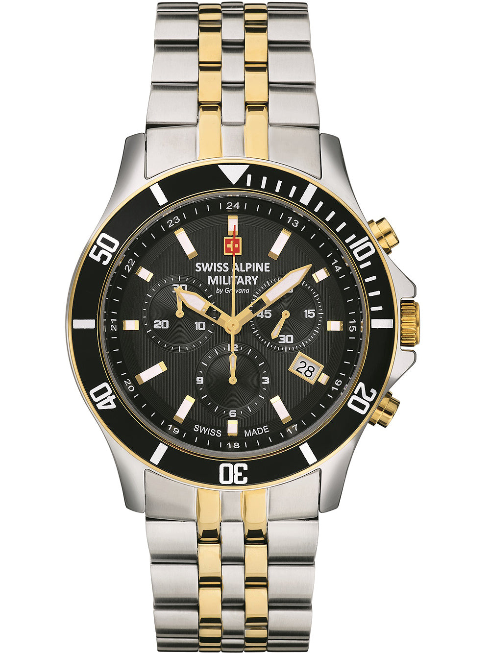 SWISS ALPINE MILITARY 7022-9147 Chronograph Armbanduhr 46 mm
