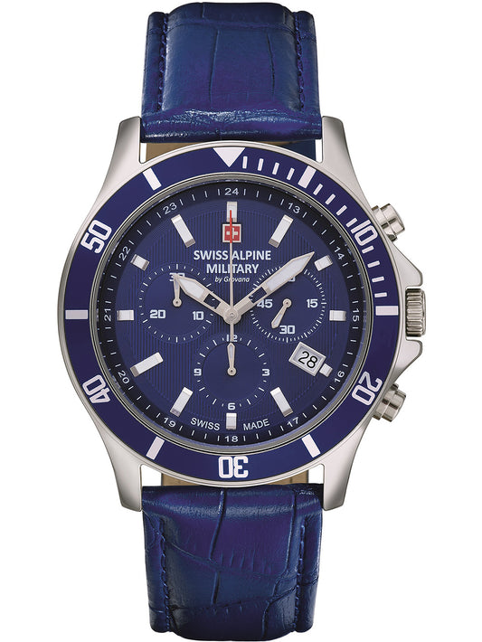 SWISS ALPINE MILITARY 7022-9535 Chronograph Armbanduhr 46 mm