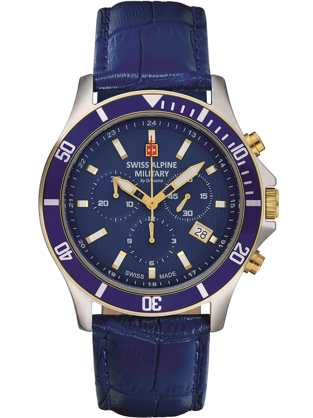SWISS ALPINE MILITARY 7022-9545 Chronograph Armbanduhr 46 mm