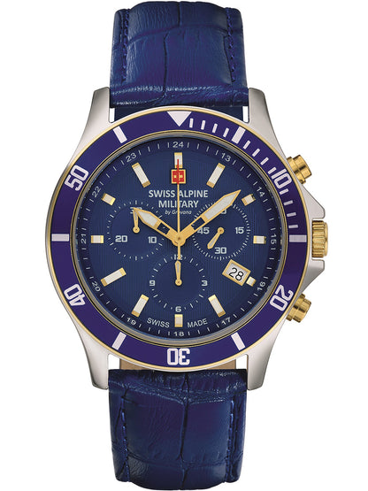SWISS ALPINE MILITARY 7022-9545 Chronograph Armbanduhr 46 mm