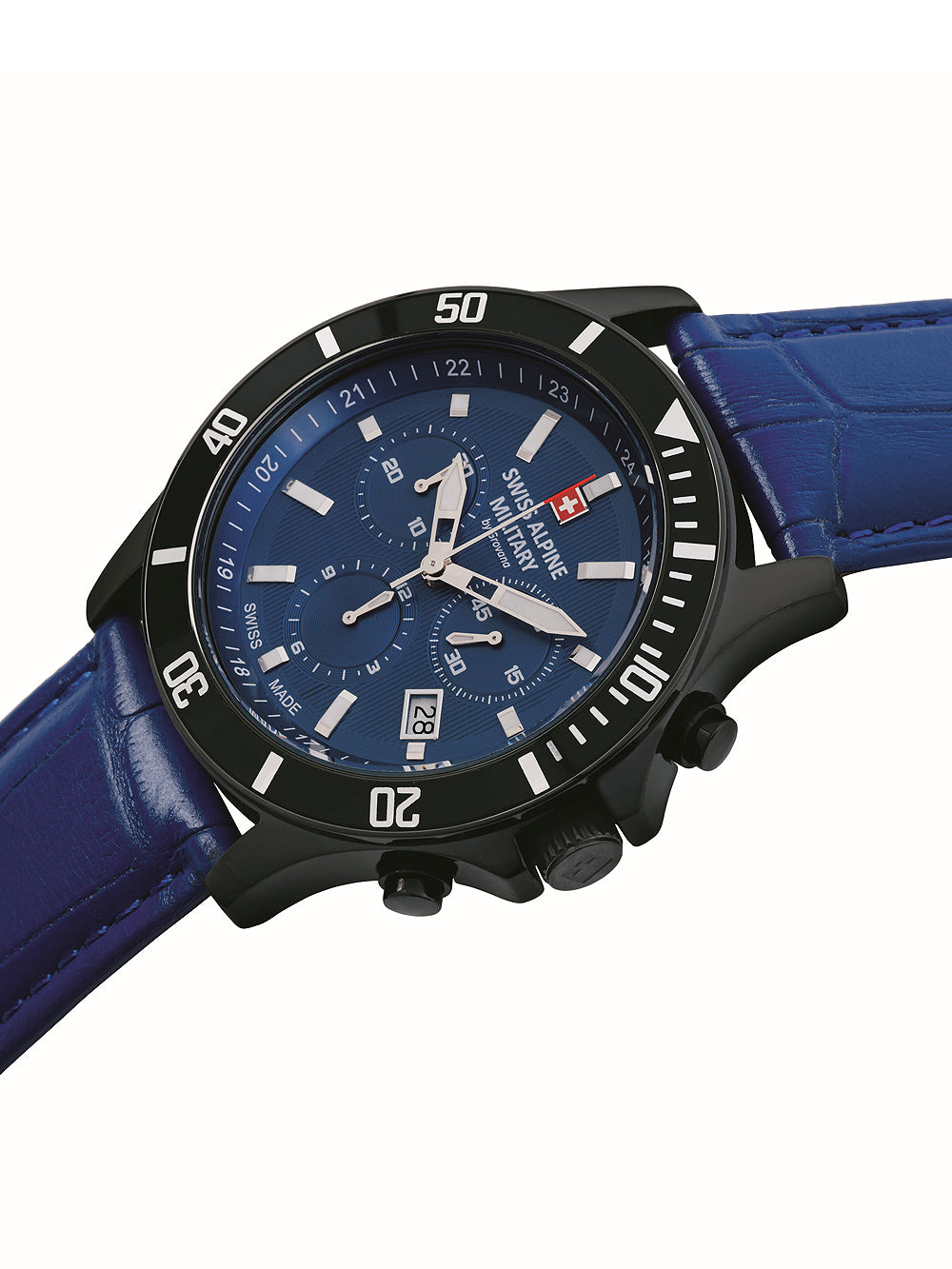 SWISS ALPINE MILITARY 7022-9575 Chronograph Armbanduhr 41 mm ansicht-2