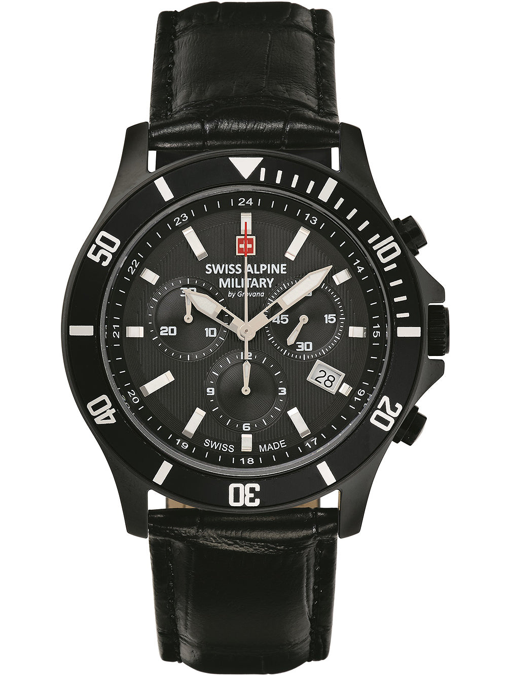 SWISS ALPINE MILITARY 7022-9577 Chronograph Armbanduhr 46 mm
