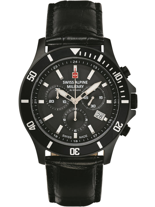 SWISS ALPINE MILITARY 7022-9577 Chronograph Armbanduhr 46 mm