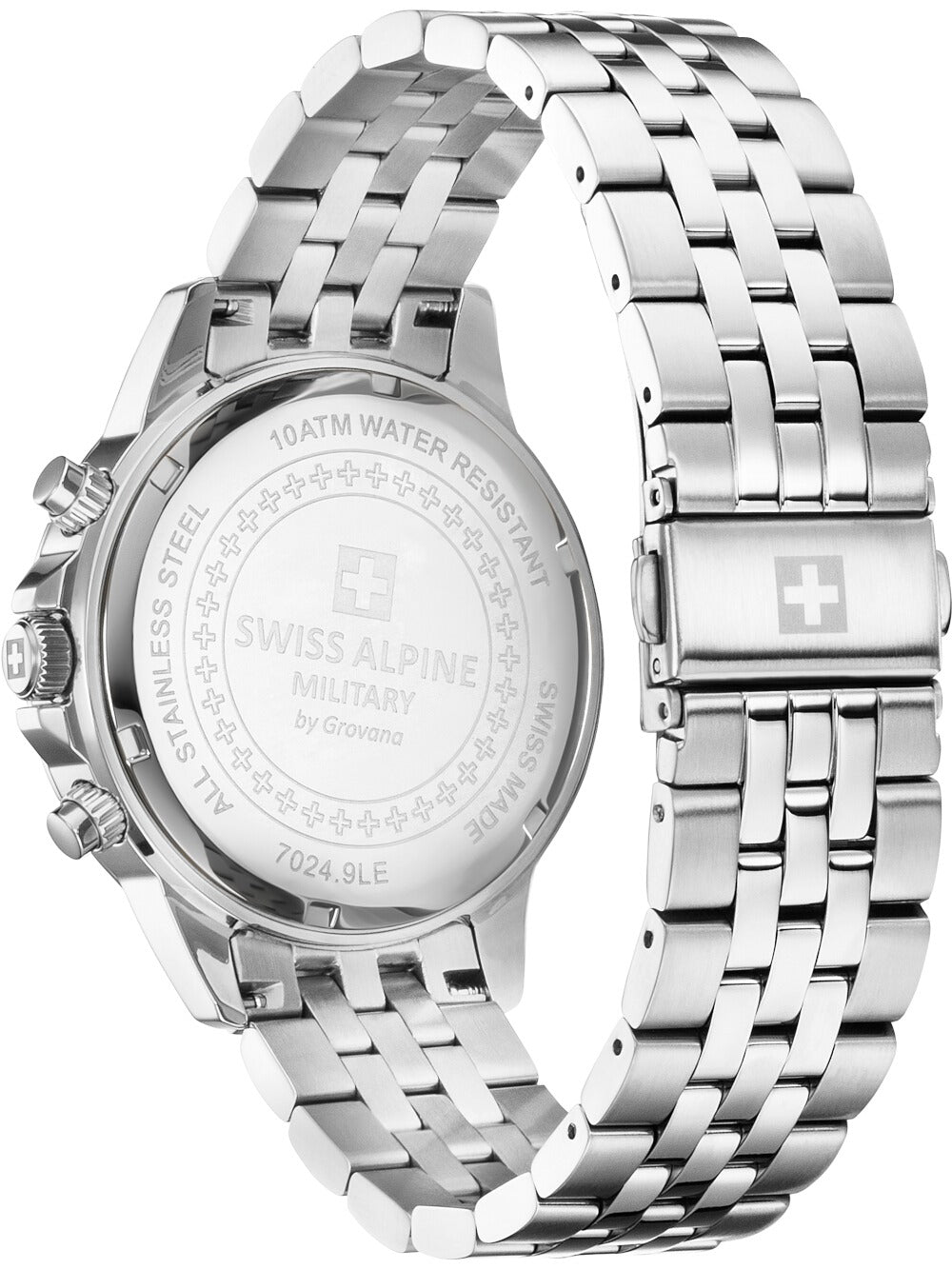 SWISS ALPINE MILITARY 7024-9137 Chronograph Armbanduhr 45 mm ansicht-2