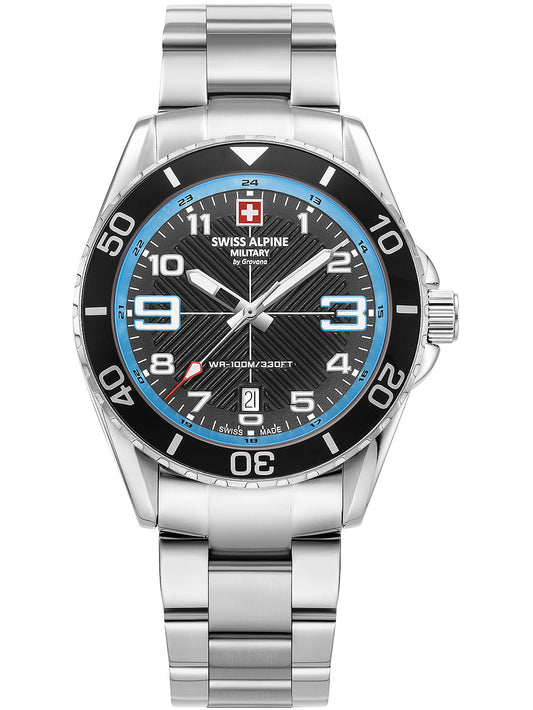 SWISS ALPINE MILITARY 7029-1131 Analoguhr Armbanduhr 40 mm