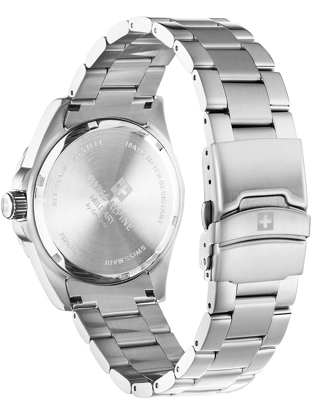 SWISS ALPINE MILITARY 7029-1136 Analoguhr Armbanduhr 46 mm ansicht-3