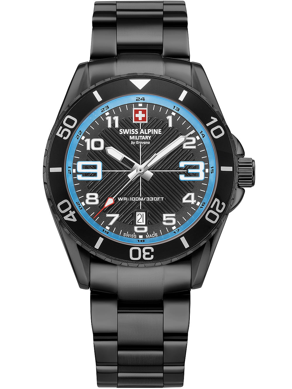 SWISS ALPINE MILITARY 7029-1171 Analoguhr Armbanduhr 46 mm