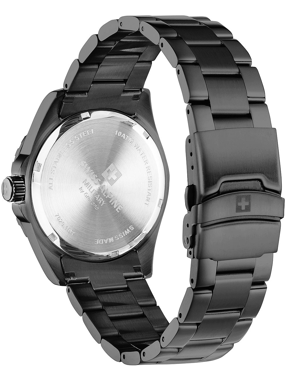 SWISS ALPINE MILITARY 7029-1174 Analoguhr Armbanduhr 46 mm ansicht-3