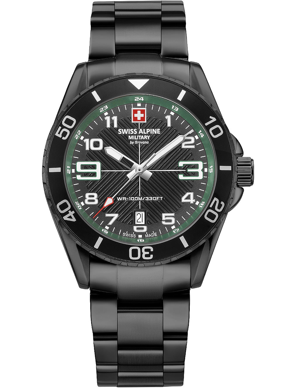 SWISS ALPINE MILITARY 7029-1174 Analoguhr Armbanduhr 46 mm