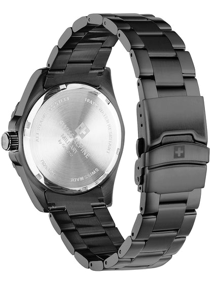 SWISS ALPINE MILITARY 7029-1179 Analoguhr Armbanduhr 46 mm ansicht-3