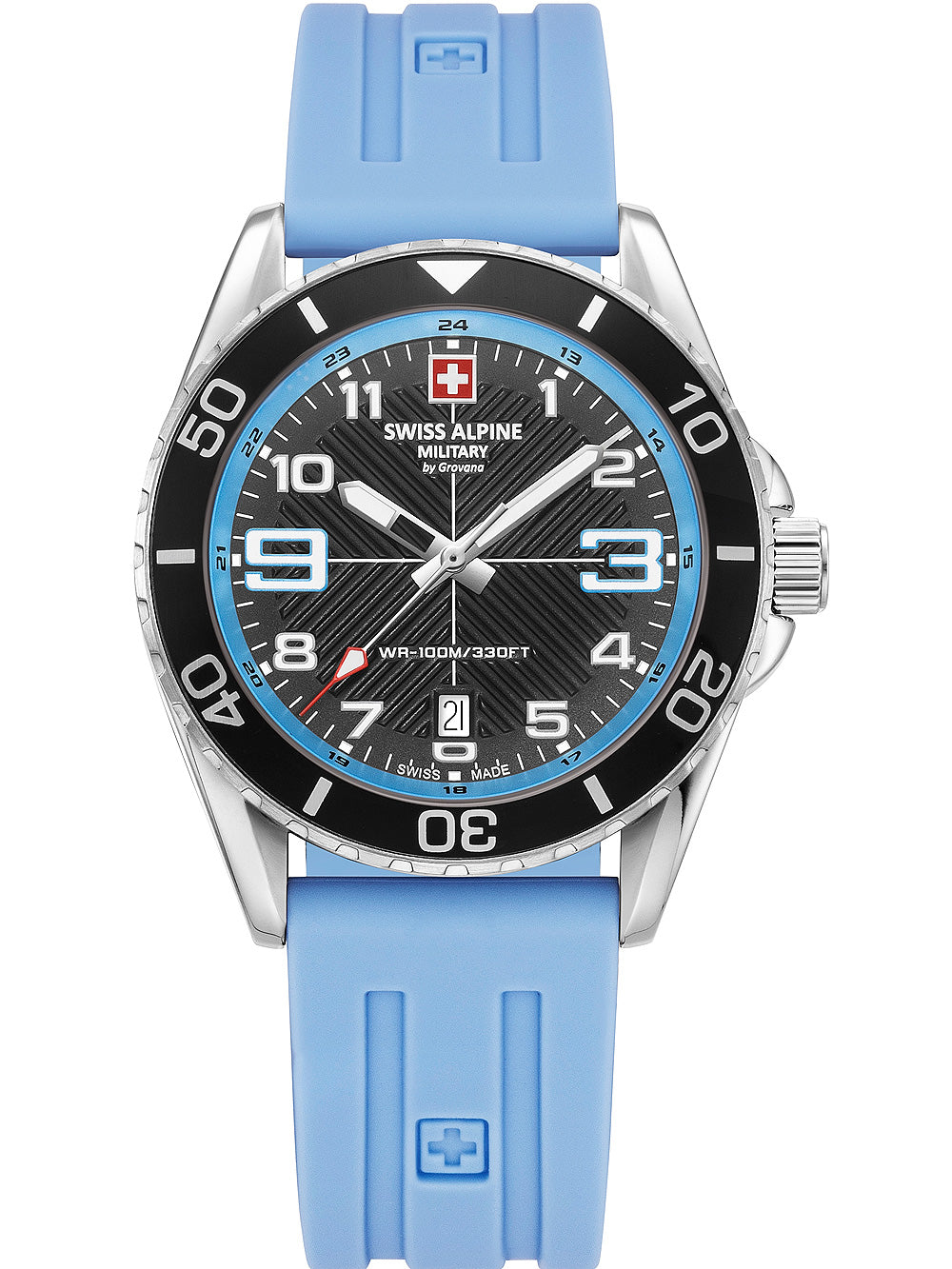SWISS ALPINE MILITARY 7029-1831 Analoguhr Armbanduhr 43 mm
