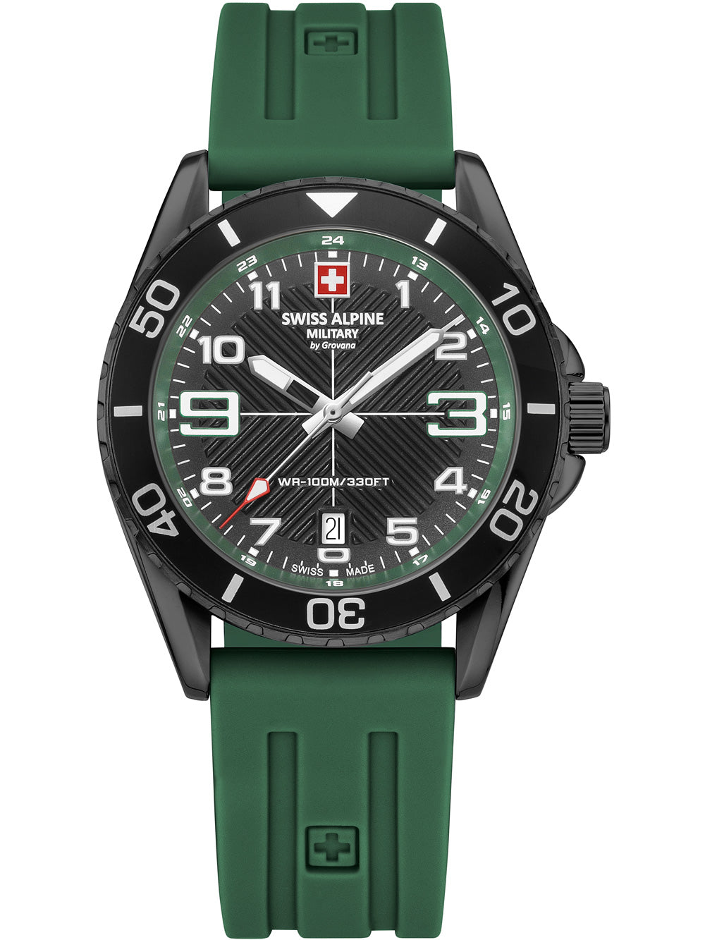 SWISS ALPINE MILITARY 7029-1874 Analoguhr Armbanduhr 46 mm