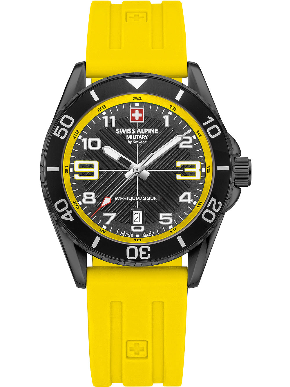 SWISS ALPINE MILITARY 7029-1878 Analoguhr Armbanduhr 46 mm