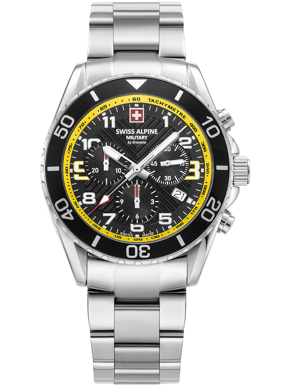 SWISS ALPINE MILITARY 7029-9138 Chronograph Armbanduhr 46 mm