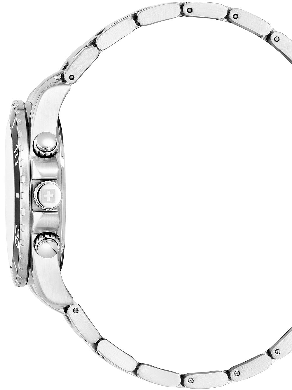 SWISS ALPINE MILITARY 7029-9139 Chronograph Armbanduhr 46 mm ansicht-2