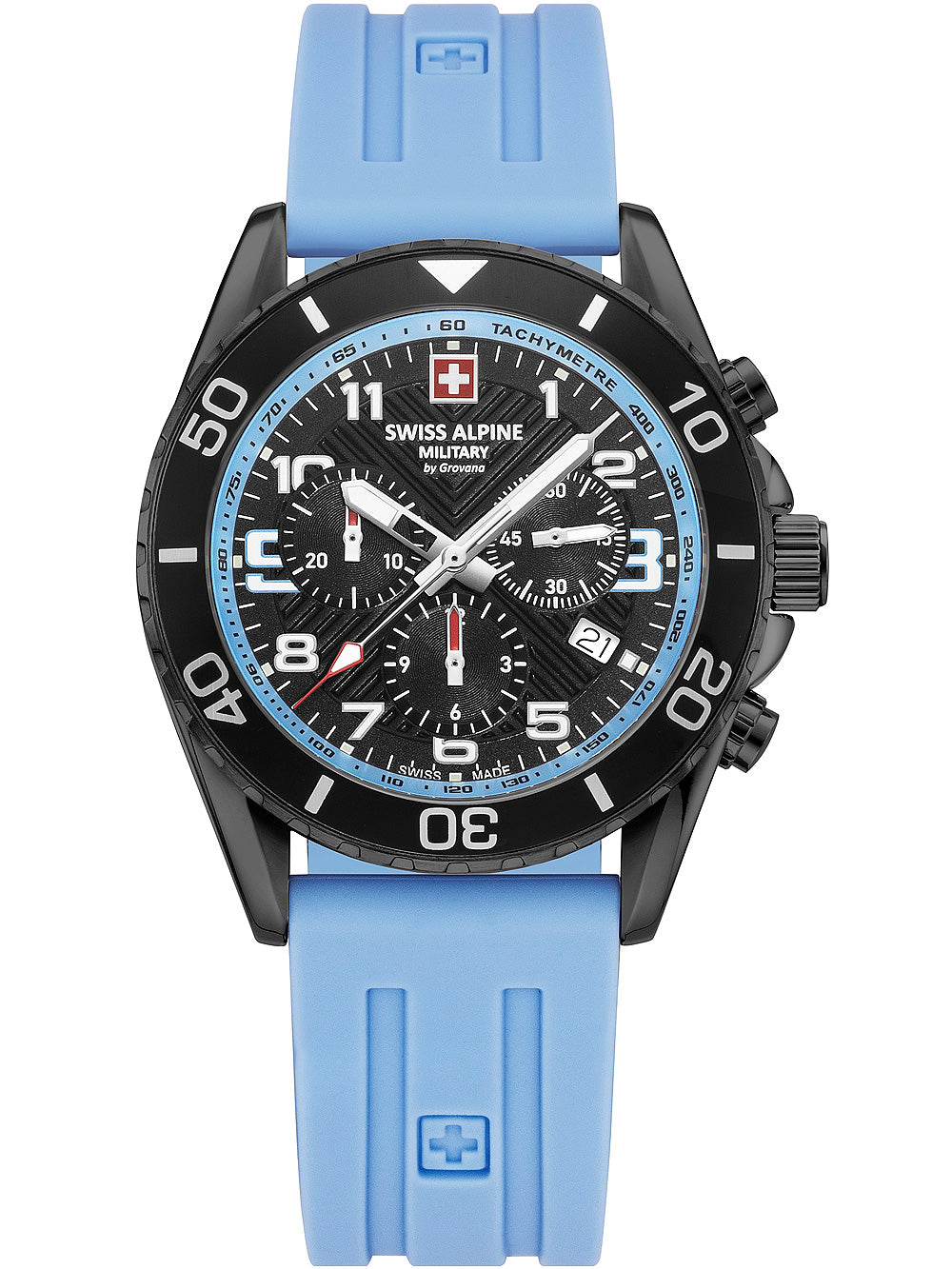 SWISS ALPINE MILITARY 7029-9871 Chronograph Armbanduhr 46 mm