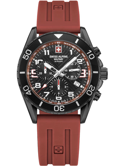 SWISS ALPINE MILITARY 7029-9876 Chronograph Armbanduhr 46 mm
