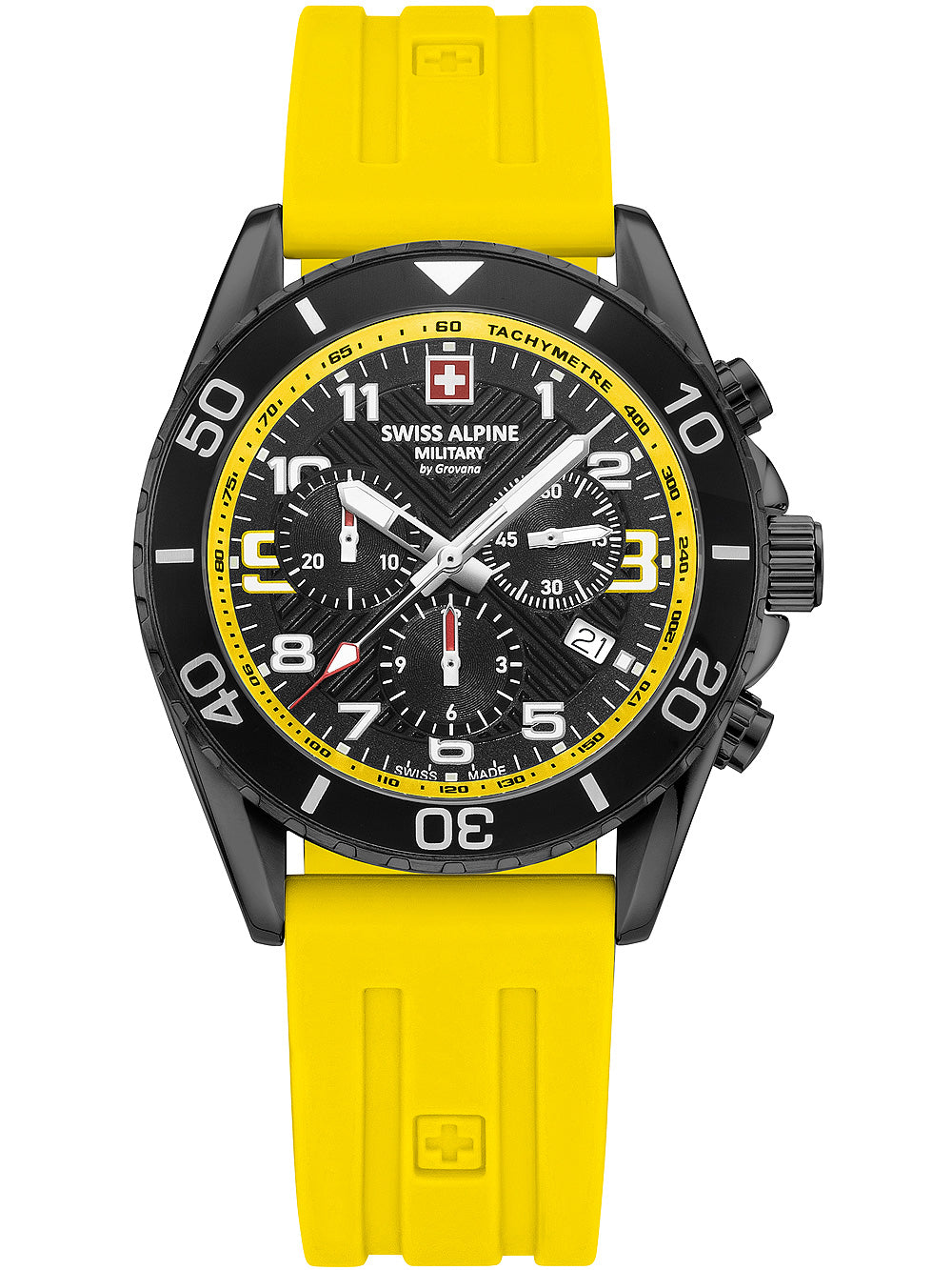 SWISS ALPINE MILITARY 7029-9878 Chronograph Armbanduhr 46 mm