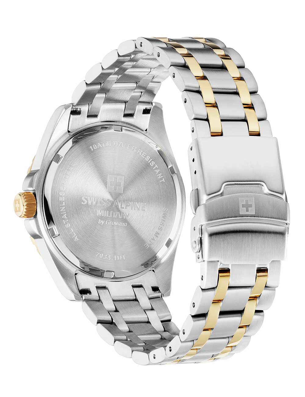 SWISS ALPINE MILITARY 7034-1144 Analoguhr Armbanduhr 46 mm ansicht-3
