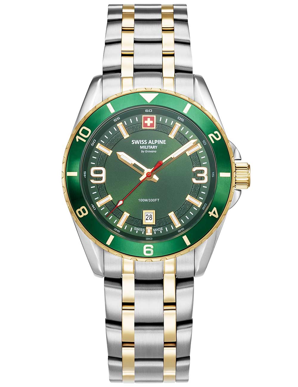 SWISS ALPINE MILITARY 7034-1144 Analoguhr Armbanduhr 46 mm
