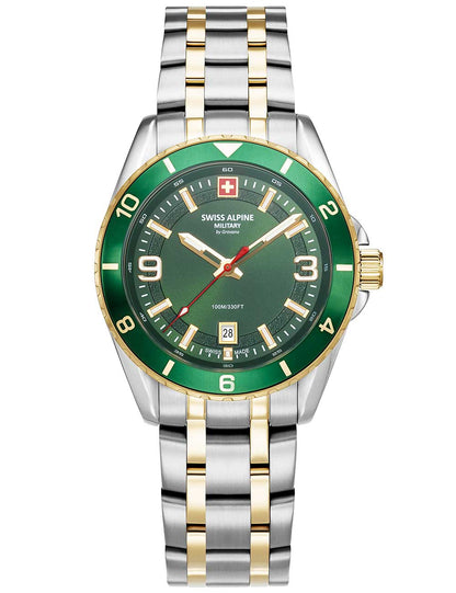 SWISS ALPINE MILITARY 7034-1144 Analoguhr Armbanduhr 46 mm