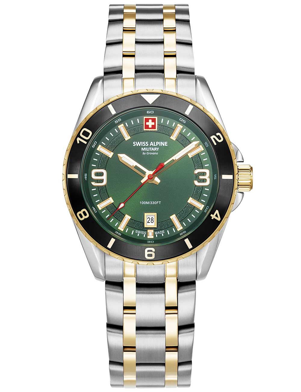 SWISS ALPINE MILITARY 7034-1148 Analoguhr Armbanduhr 46 mm