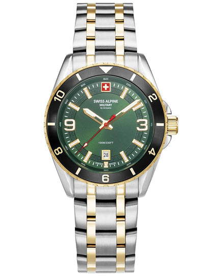 SWISS ALPINE MILITARY 7034-1148 Analoguhr Armbanduhr 46 mm