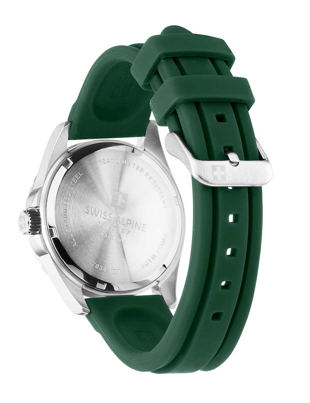 SWISS ALPINE MILITARY 7034-1834 Analoguhr Armbanduhr 46 mm ansicht-3