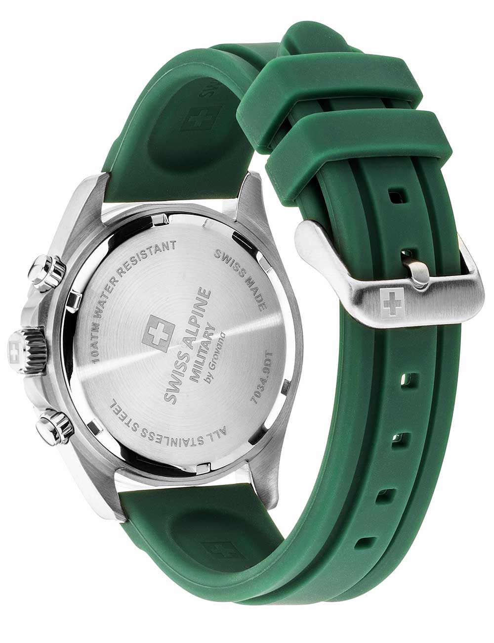 SWISS ALPINE MILITARY 7034-9834 Chronograph Armbanduhr 46 mm ansicht-2