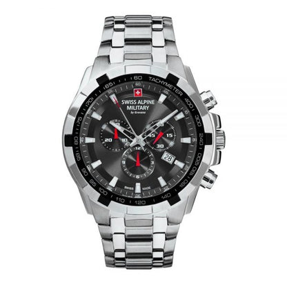 SWISS ALPINE MILITARY 7043-9137SAM Analoguhr Armbanduhr 42 mm ansicht-2