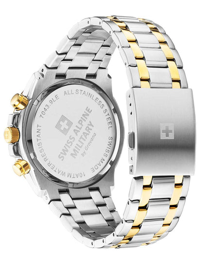 SWISS ALPINE MILITARY 7043-9147 Chronograph Armbanduhr 46 mm ansicht-3