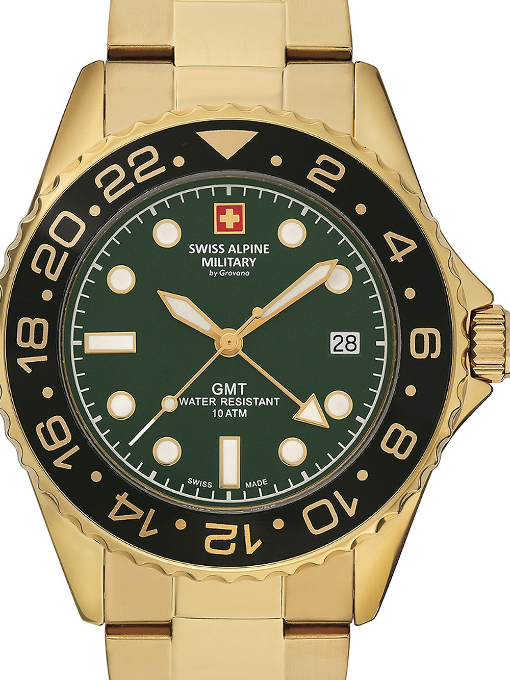 SWISS ALPINE MILITARY 7052-1114 Analoguhr Armbanduhr 46 mm ansicht-3