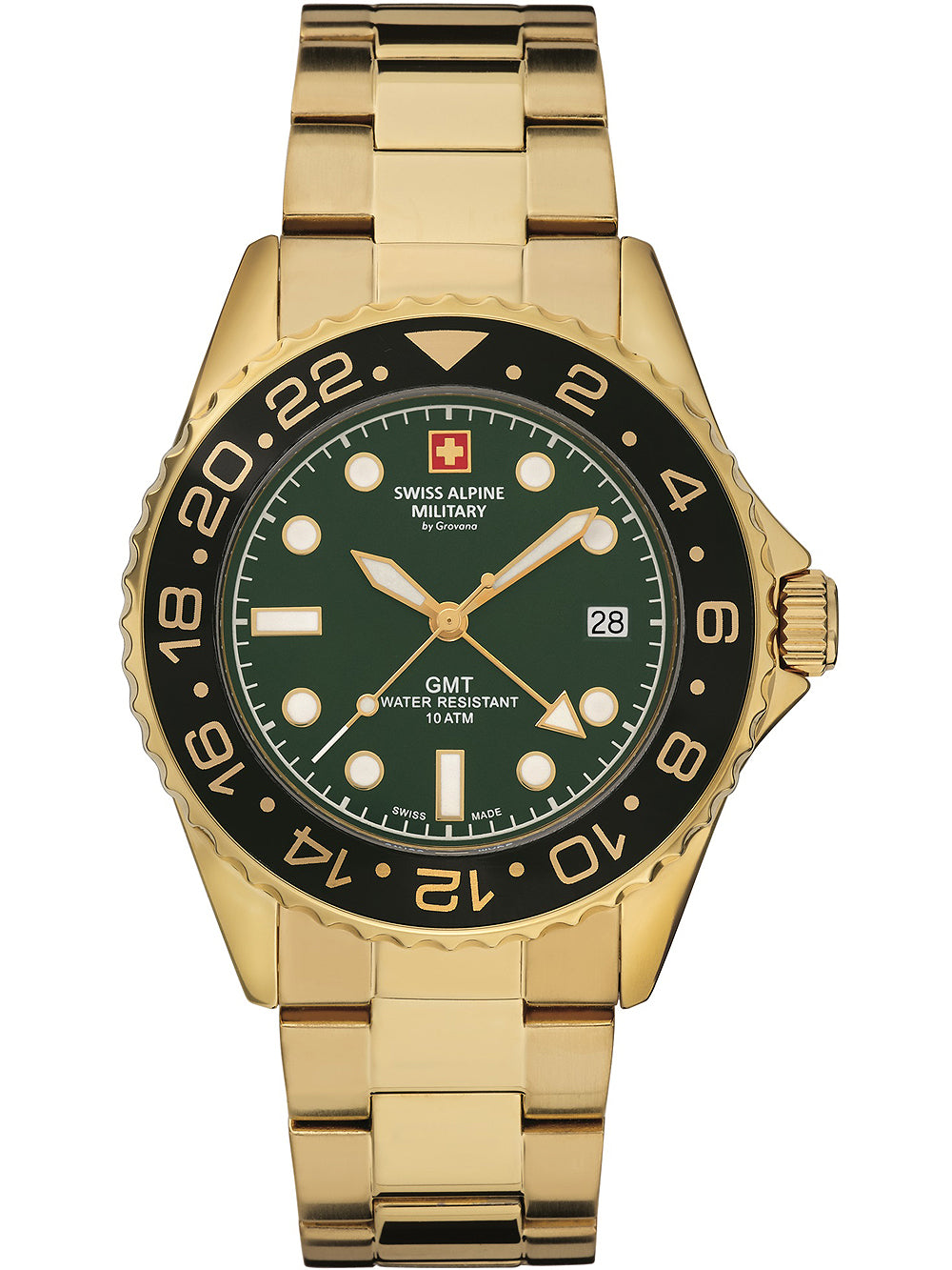 SWISS ALPINE MILITARY 7052-1114 Analoguhr Armbanduhr 46 mm