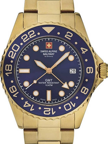 SWISS ALPINE MILITARY 7052-1115 Analoguhr Armbanduhr 46 mm ansicht-3